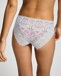 Floral Lace Hipster Panty