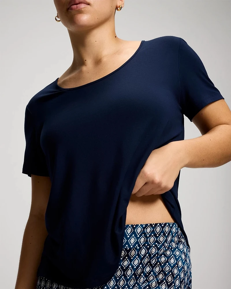 Packaged Short-Sleeve Pant Pajama Set