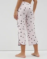 Piped Crop Pajama Pants