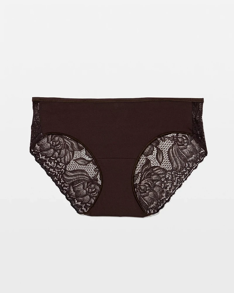 Lace Back Hipster Panty