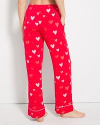 Printed Pajama Pants