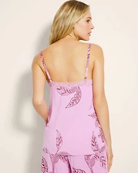 Lace Trim Pajama Cami