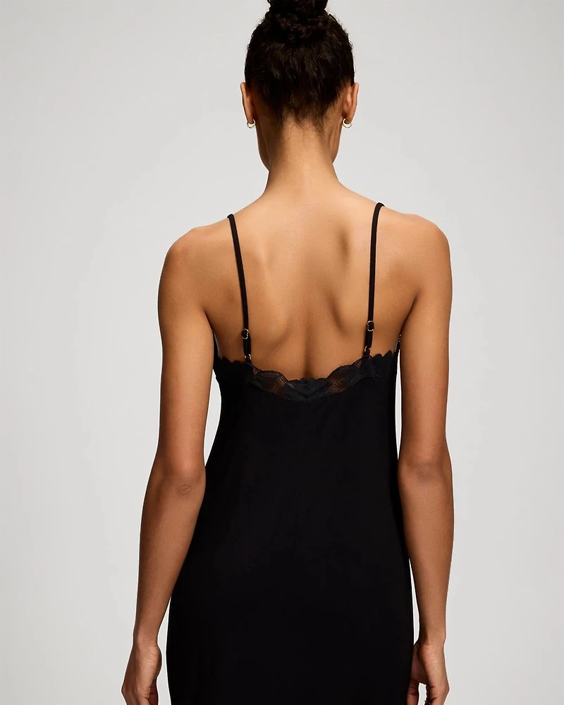 Bold Floral Lace Gown