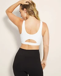High-Neck Yoga Bra
