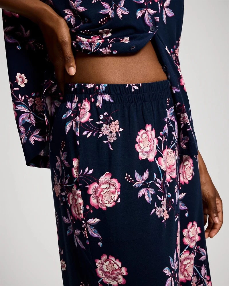 Printed Pajama Pants