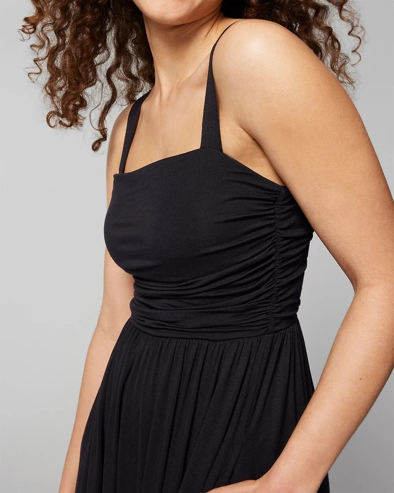 Rouched Short Bra Dress
