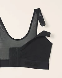 Post-Surgical Recovery Bra with Drain Pockets