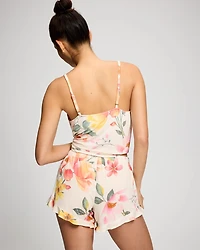 Ruffle Pajama Shorts