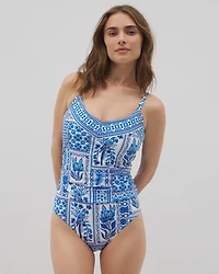 Beyond Control Sea Life V-Neck One-Piece