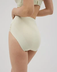 High-Waist Brief Panty with Lace