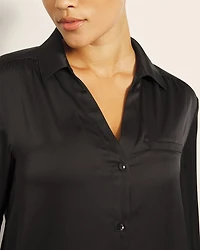 Button Front Sleepshirt