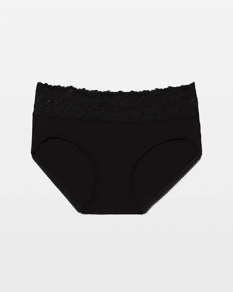 Hipster Panty with Perfect Lace Waist