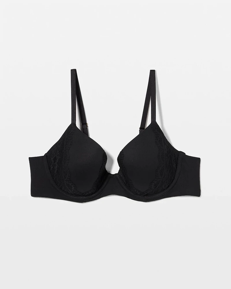 Enchanting Lace Trim Bra