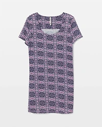 Short Sleeve Scoop Neck Sleepshirt