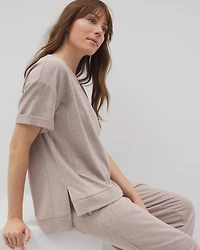 Relaxed Short Sleeve Top