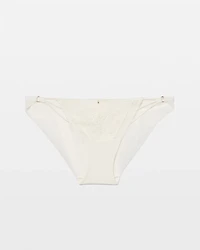 Ethereal Embroidery Bikini Panty