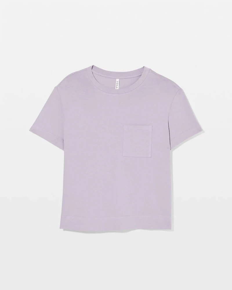 Short-Sleeve Pocket Pajama Tee