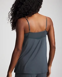 Mesh Trim Pajama Cami