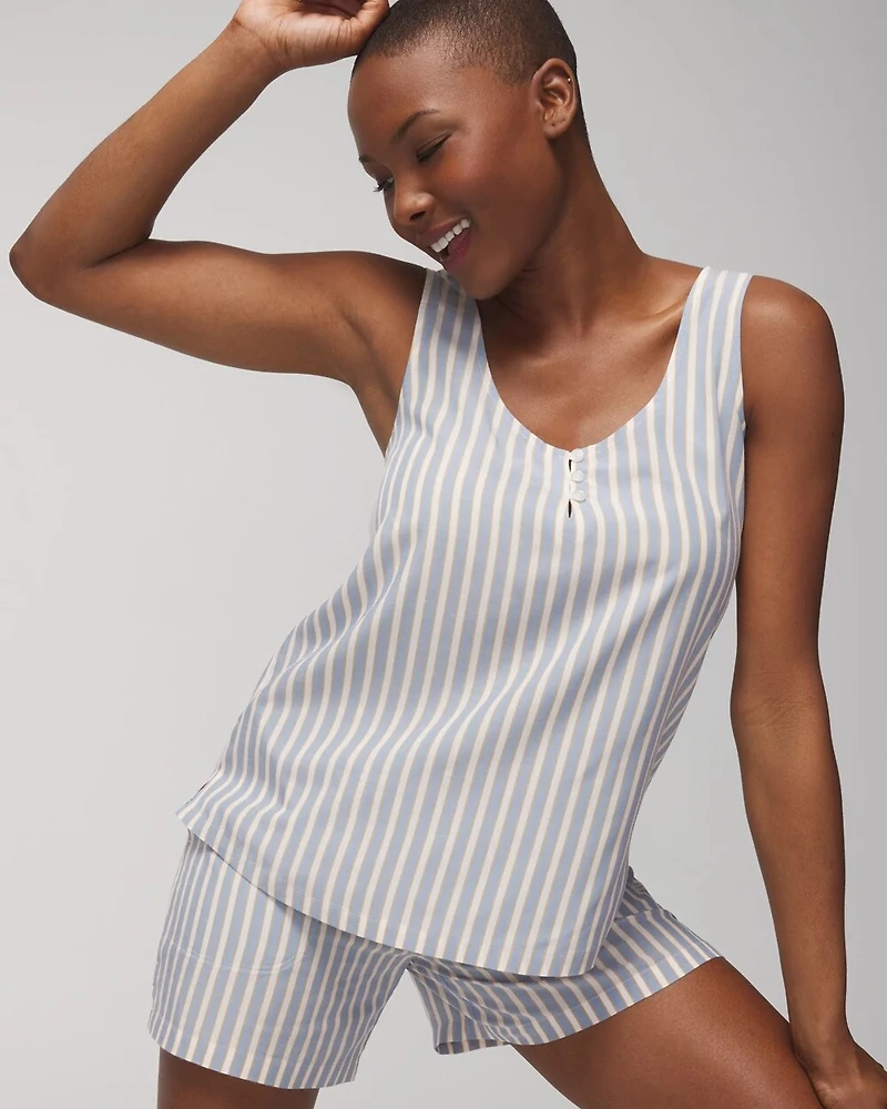 Tank Shorts Pajama Set