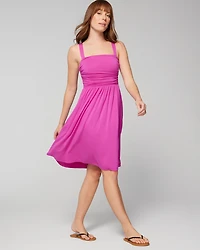 Rouched Short Bra Dress