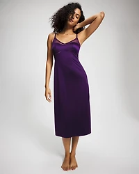 Lace Corsetry Midi Nightgown