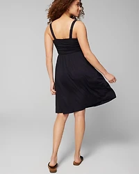 Rouched Short Bra Dress