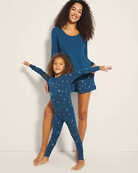 Long-Sleeve Pajama Top