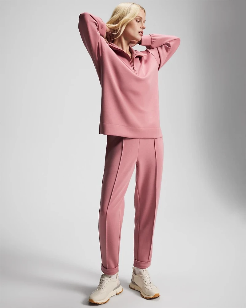 Modern Modal Quarter Zip Sweatshirt