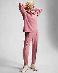 Modern Modal Quarter Zip Sweatshirt