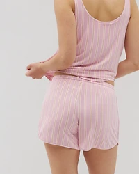 Printed Pajama Shorts