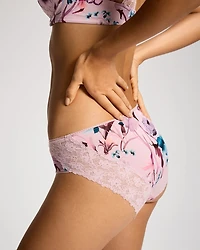 Floral Lace Hipster Panty