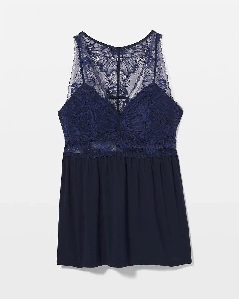 Soft Support Lace Pajama Cami