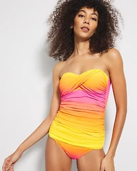 Beat The Heat Bandeau Tankini Top