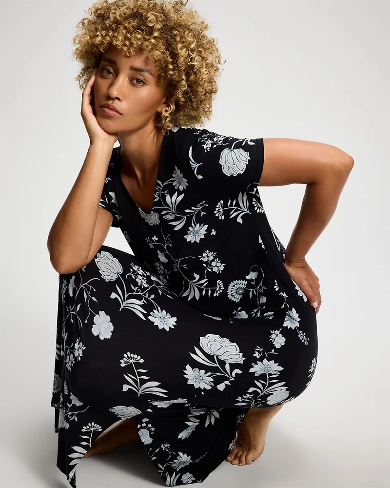 Short Sleeve Long Sleepshirt