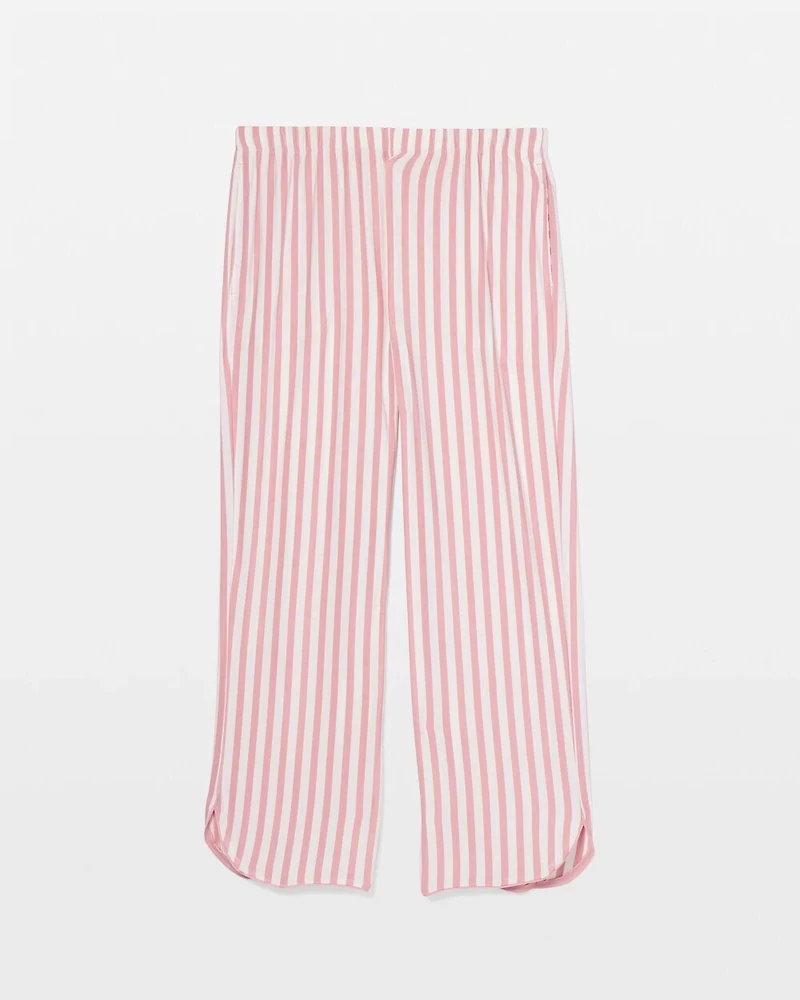 Cropped Pajama Pants