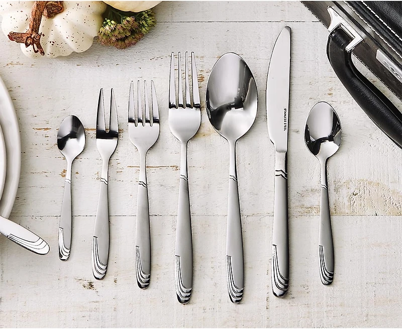 Lancaster II 84-pc Flatware Set