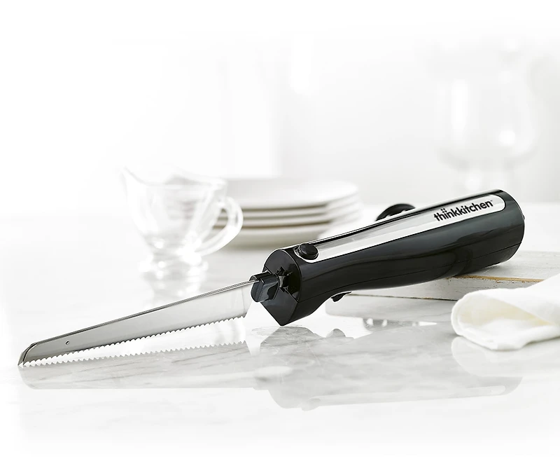 Couteau électrique à découper avec étui par thinkkitchen, 120 W
