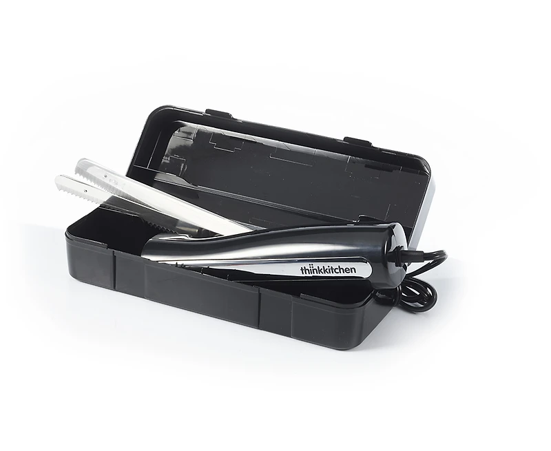 Couteau électrique à découper avec étui par thinkkitchen, 120 W