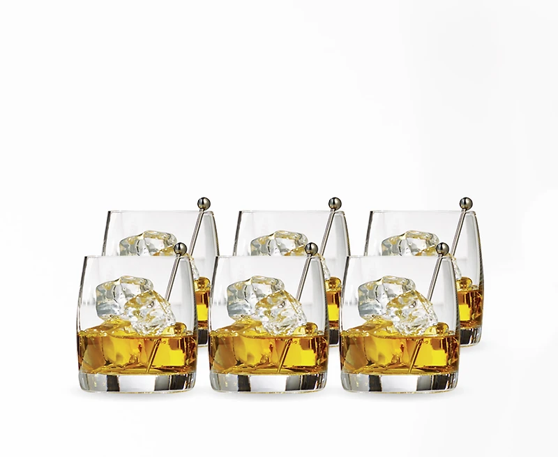 Loft Old Fashion Glasses, Set of 6