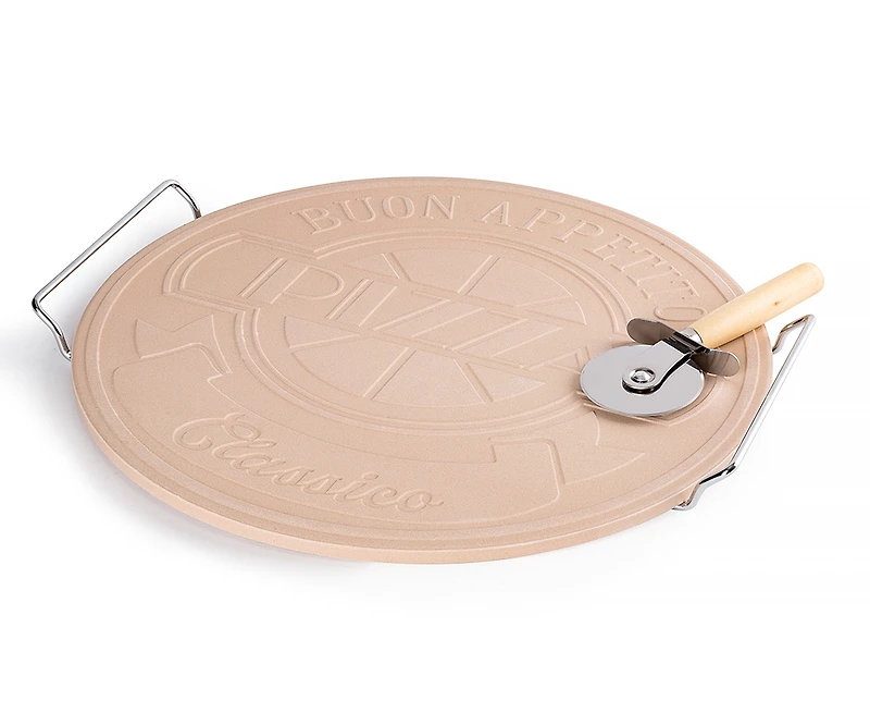 Ensemble de pierre à pizza Classico thinkkitchen, 15 pouces