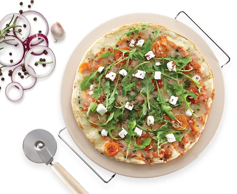 Ensemble de pierre à pizza Classico thinkkitchen, 15 pouces