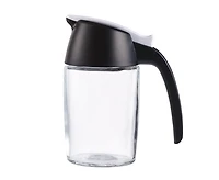 Pot à miel et à sirop avec bec verseur, noir