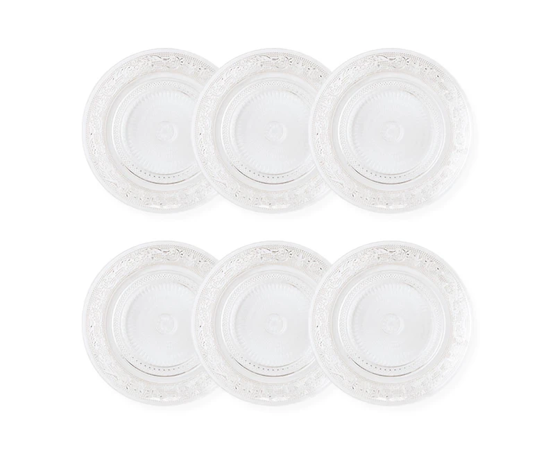 Charlotte Cake Platter with 6 Plates