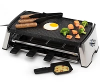 Ensemble à raclette réversible pour 8 personnes Ricardo