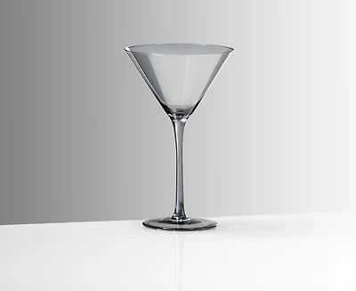 Verre à martini Minuit, gris