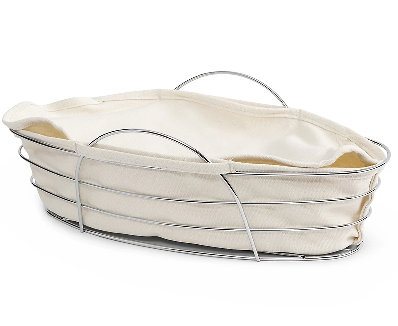 Bread Basket with metal rack