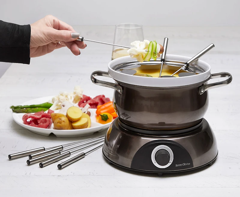 Litzi 12-Pc Electric Fondue Set