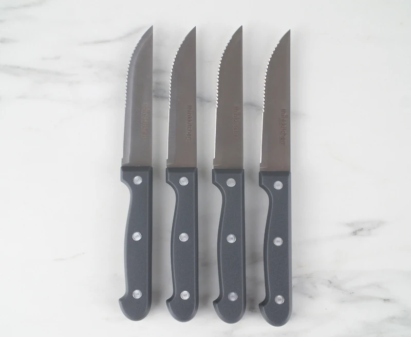 thinkkitchen Berliner Steak Knives, Set of 4