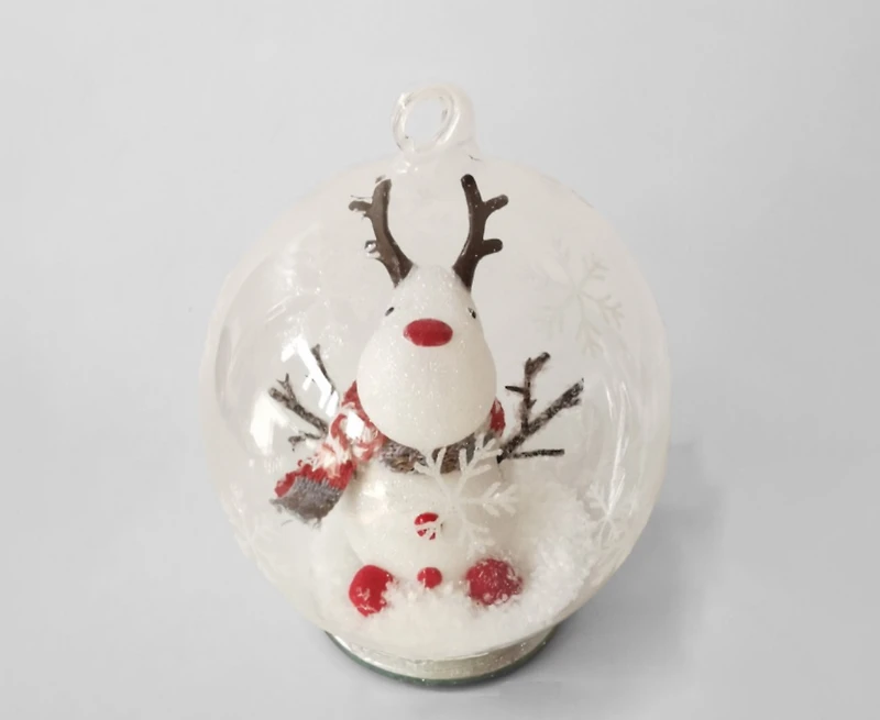 LED Rudolph Christmas Ornament