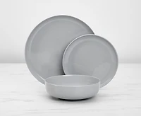 Ensemble de vaisselle de 12 pièces Carbon, gris